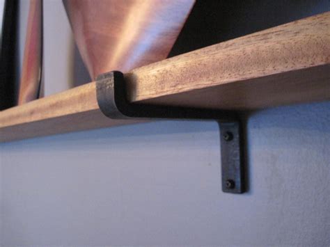 rustic metal shelf brackets